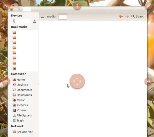 Example of orange circle things