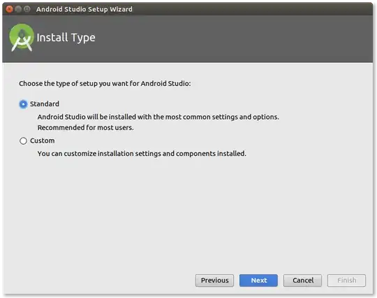 Select Standard or Custom install Select Standard or Custom installation