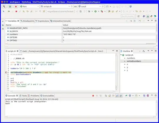 Eclipse Script Debug Perspective