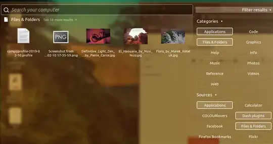 screenshot of my unity