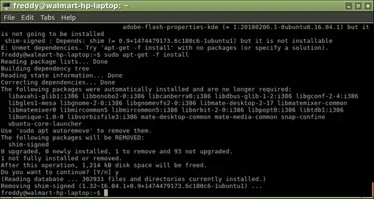 step 3: shim removed