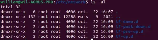 interfaces do not exist in /etc/network