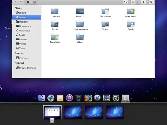 Desktop Switcher in PearOS screenshot