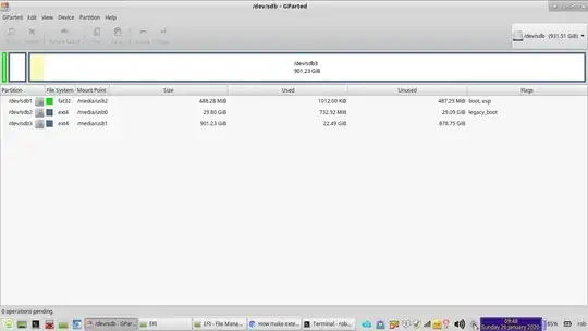 gparted of external disk enter image description here