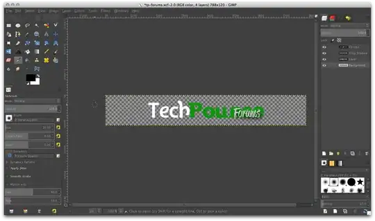 GIMP 2.8 with dark theme