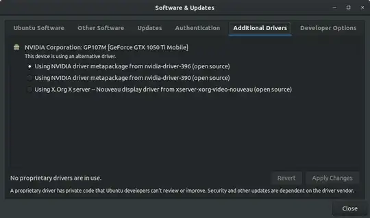 Additional Drivers option screenshot
