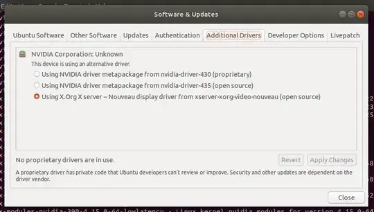 additional driver before install