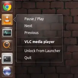 VLC Custom Shortcuts in Unity Launcher