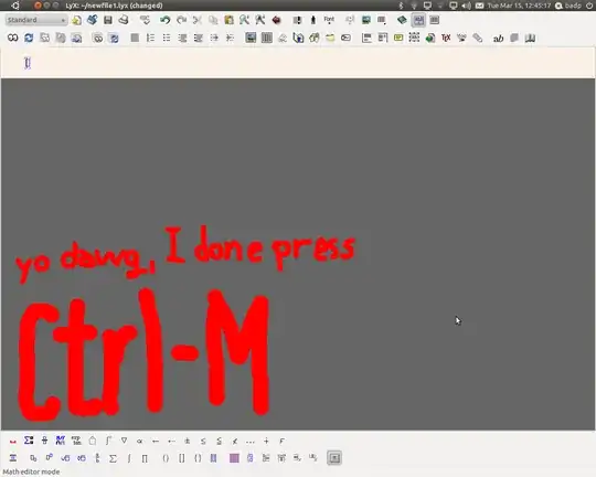 "Yo dawg, I done press Ctrl-M", written in a corner while I use LyX