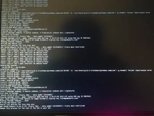 boot output screenshot