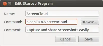 Using ScreenCloud in this example, as I stopped using Shutter