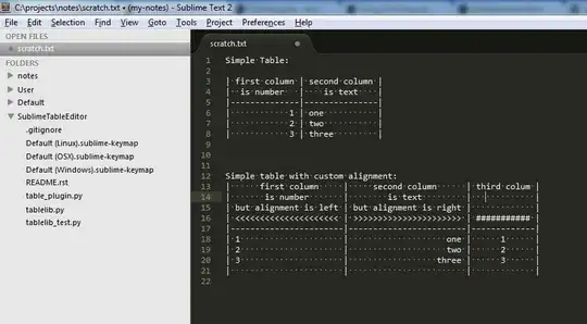 Sublime Table Editor screenshot cropped