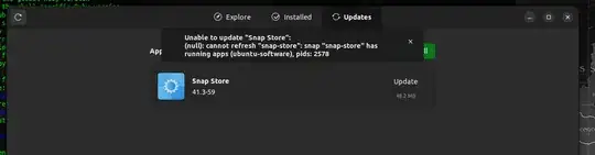 screenshot of errror