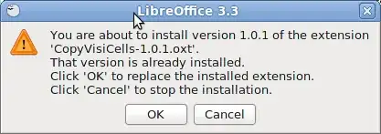 Replacing an extension