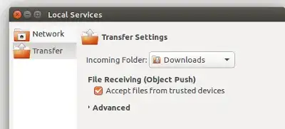 accept files