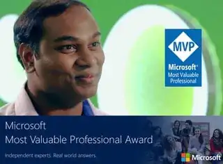 Microsoft Most Valuable Professional Award