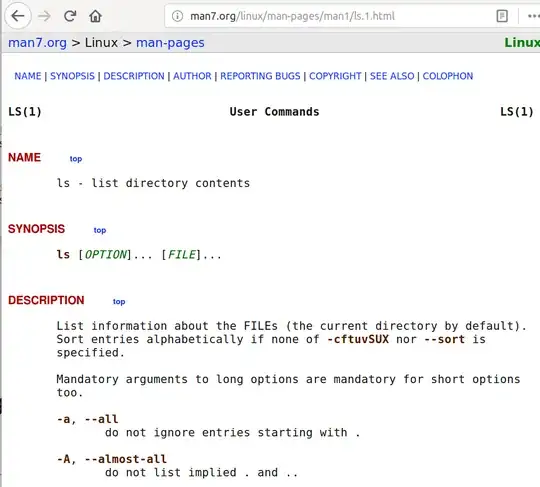 man ls