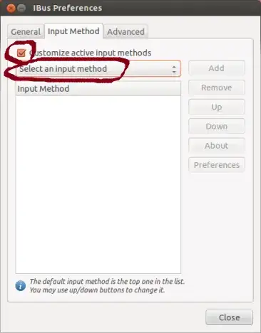 Ibus preferences general tab