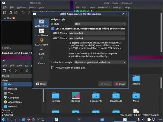 Qt Applications are now dark-themed