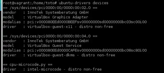 result ubuntu-drivers devices