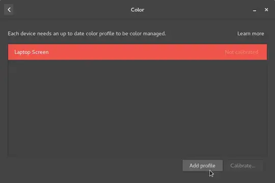 Laptop Screen - Not Calibrated