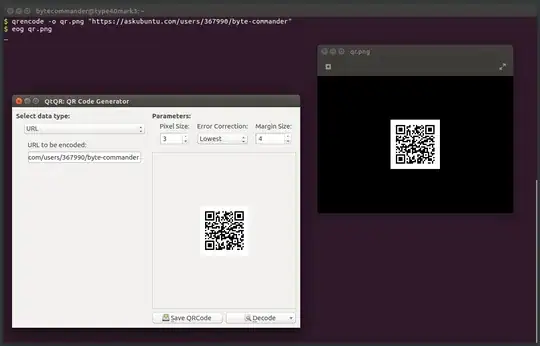 qtqr and qrencode/eog