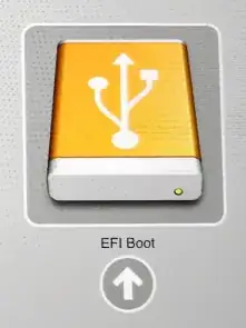 EFI boot screenshot