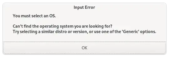 unable to identify os