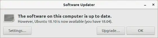 update manager telling me it is all up-to-date