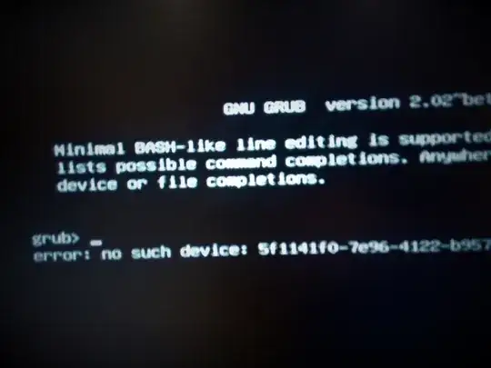 Second Grub error