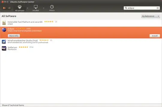 eclipse in software center