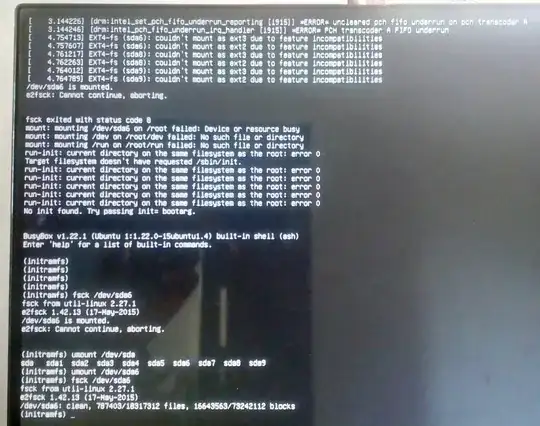 boot error