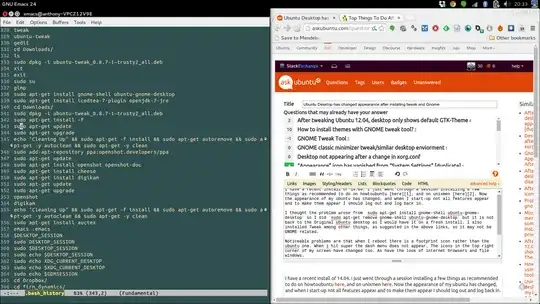 screenshot of desktop