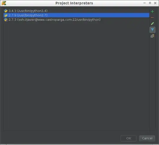 PyCharm Interpreter configuration