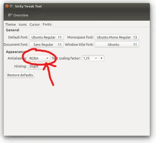 Fonts -> Appearance -> Antialiasing