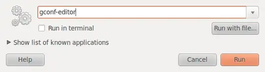 Run Application Window