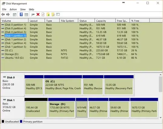 image of disk mangement