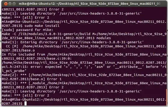 Command Terminal read out.