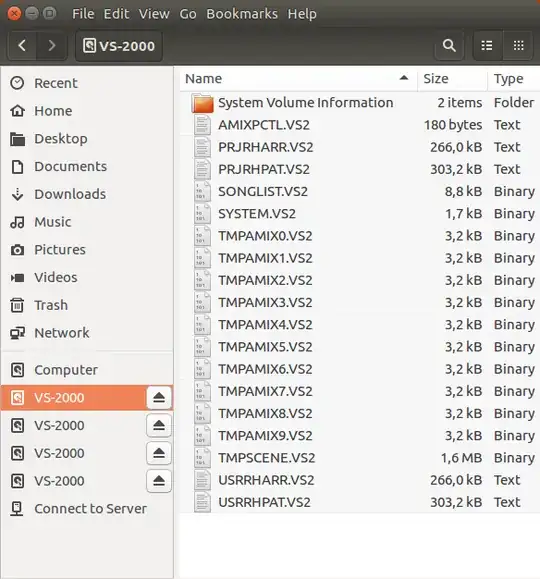 Nautilus when all 4 VS-2000 drives are operational