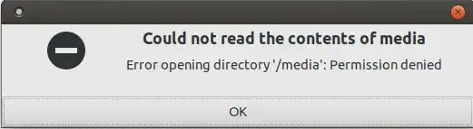 trying to access /media