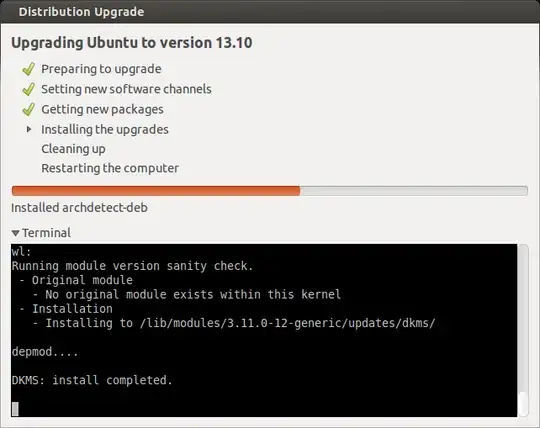 the halted installer app