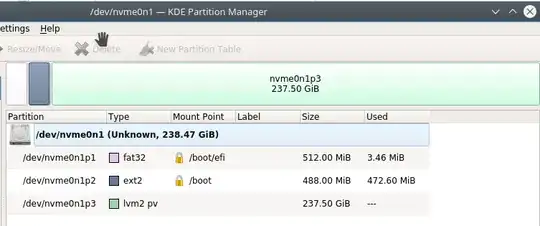 KDE Partition Manager