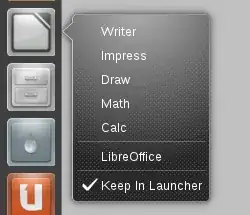 LibreOffice Quicklist