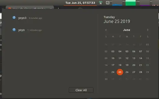 Open - notifications exist