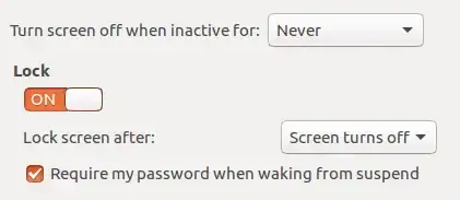 Automatic Screen Turn off