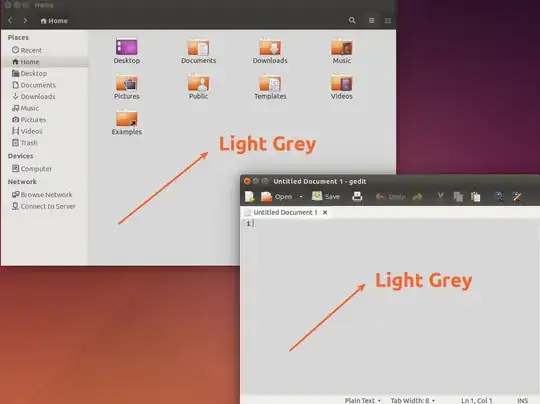 Background color for the whole theme