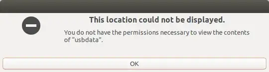 Access to usbdata partition blocked