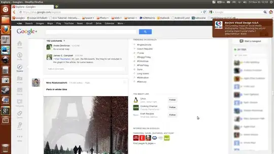 The notification is from the "Explore" tab on G+