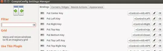 CompizConfig Settings Manager screenshot