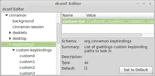 org.cinnamon.keybindings